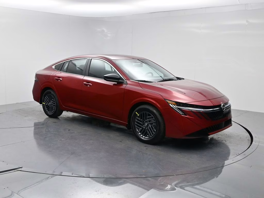 2026 Scarlet Ember Tintcoat Nissan Sentra SV FWD Sedan