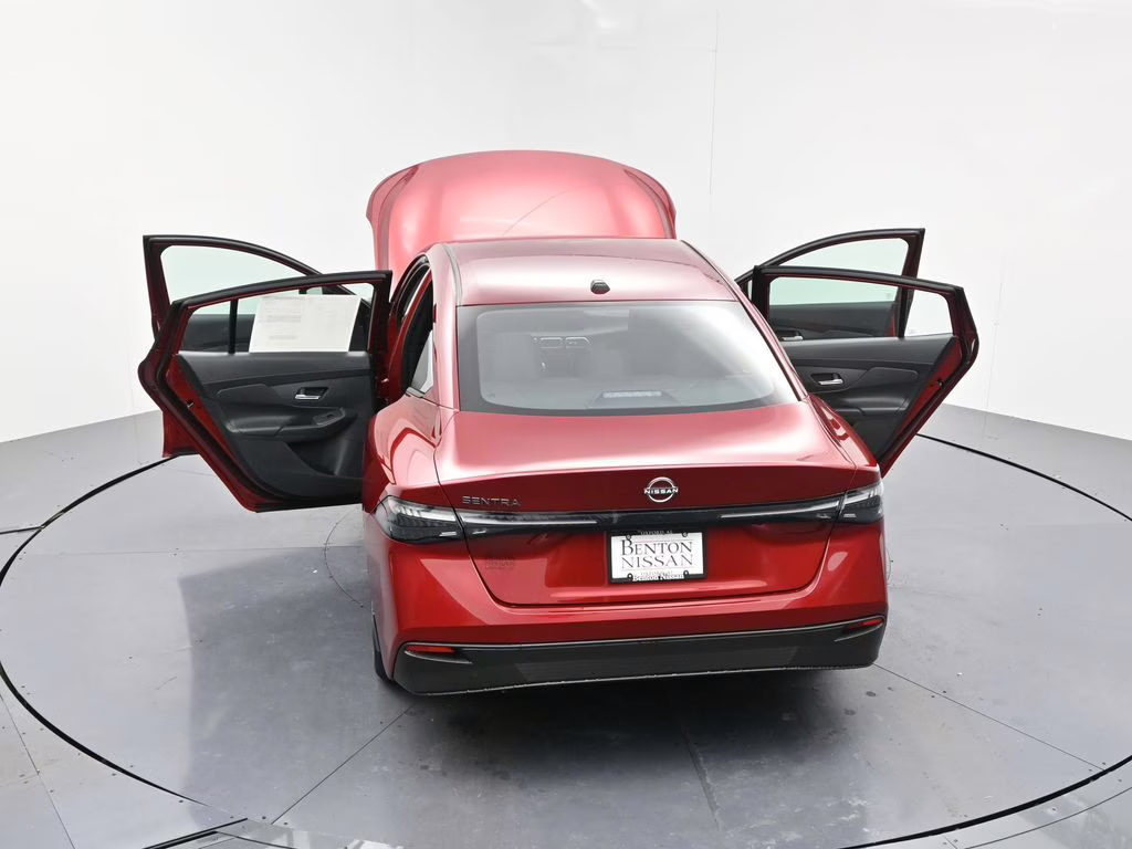 2026 Scarlet Ember Tintcoat Nissan Sentra SV FWD Sedan