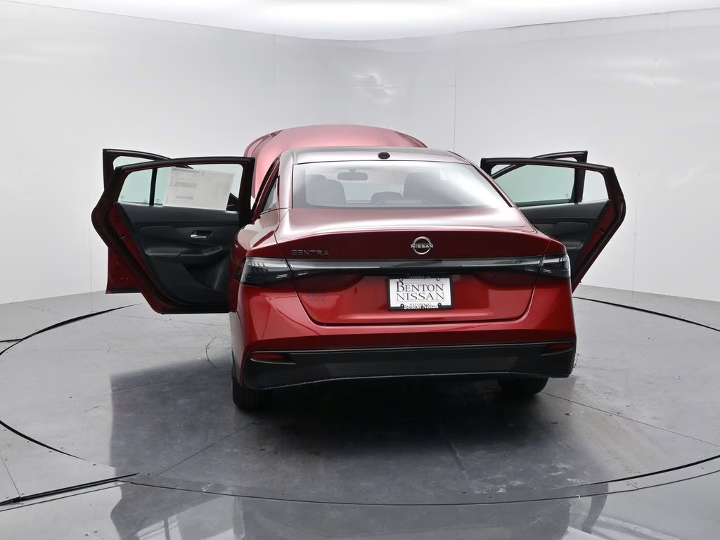 2026 Scarlet Ember Tintcoat Nissan Sentra SV FWD Sedan