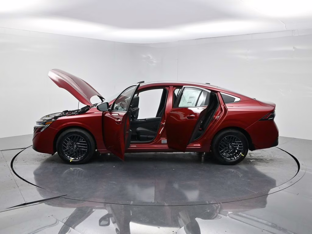 2026 Scarlet Ember Tintcoat Nissan Sentra SV FWD Sedan