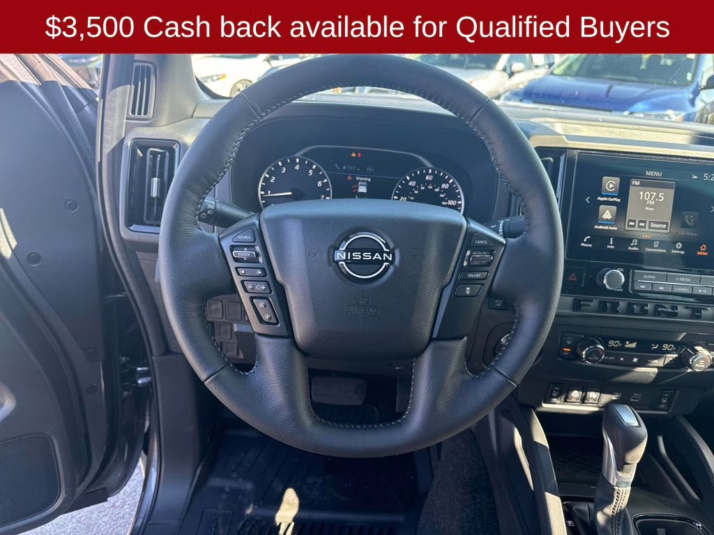 2026 Gun Metallic Nissan Frontier SV 4X4 Truck