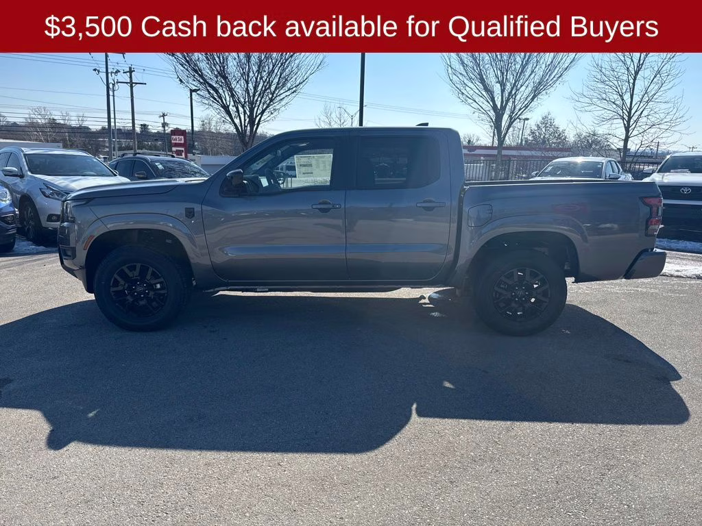 2026 Gun Metallic Nissan Frontier SV 4X4 Truck