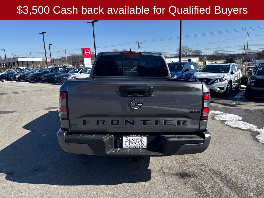 2026 Gun Metallic Nissan Frontier SV 4X4 Truck