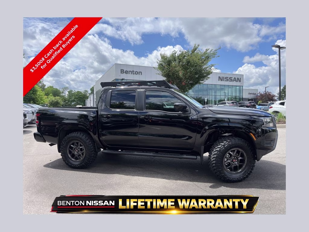 2026 Super Black Nissan Frontier SV 4X4 Truck