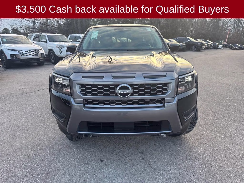 2026 Super Black Nissan Frontier SV 4X4 Truck