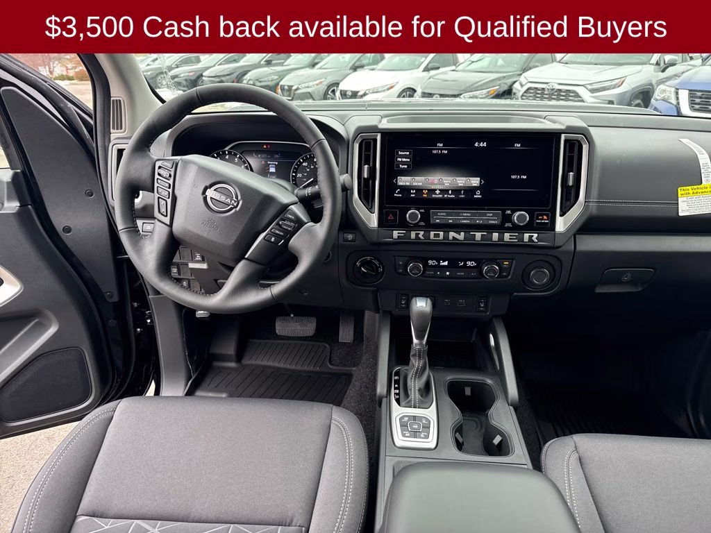 2026 Super Black Nissan Frontier SV 4X4 Truck