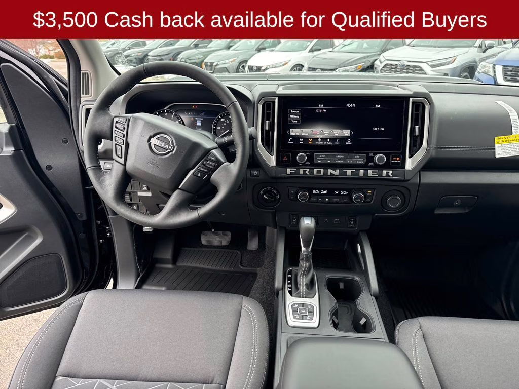 2026 Super Black Nissan Frontier SV 4X4 Truck