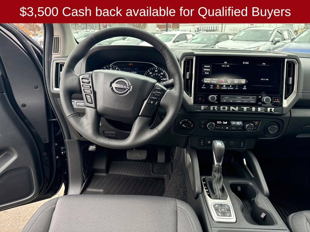 2026 Super Black Nissan Frontier SV 4X4 Truck