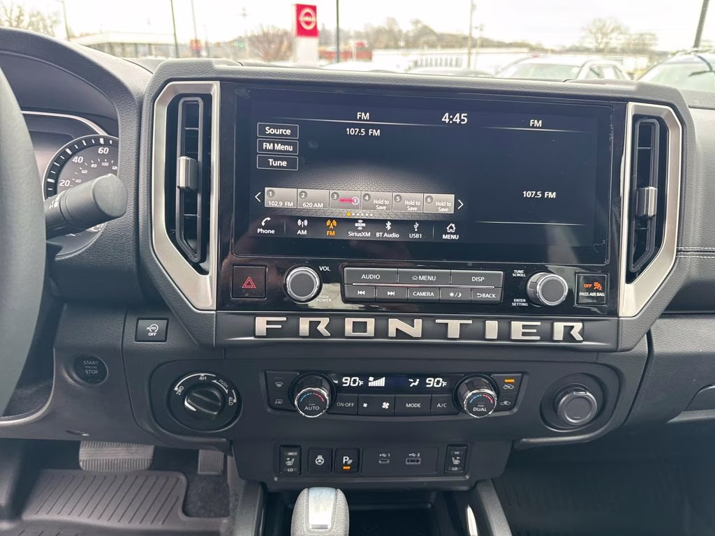 2026 Super Black Nissan Frontier SV 4X4 Truck