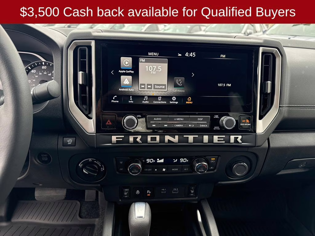 2026 Super Black Nissan Frontier SV 4X4 Truck