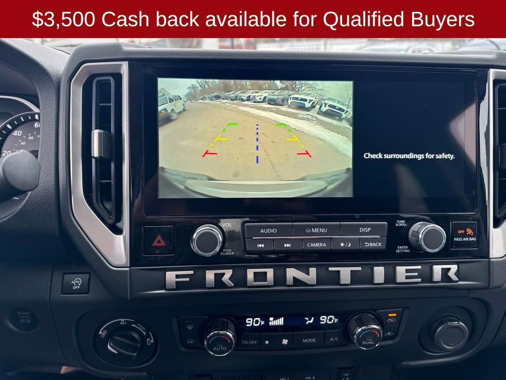 2026 Super Black Nissan Frontier SV 4X4 Truck