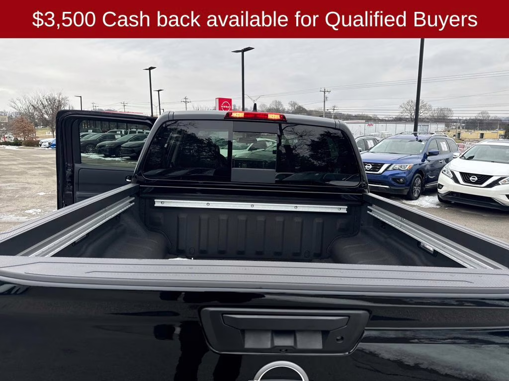 2026 Super Black Nissan Frontier SV 4X4 Truck