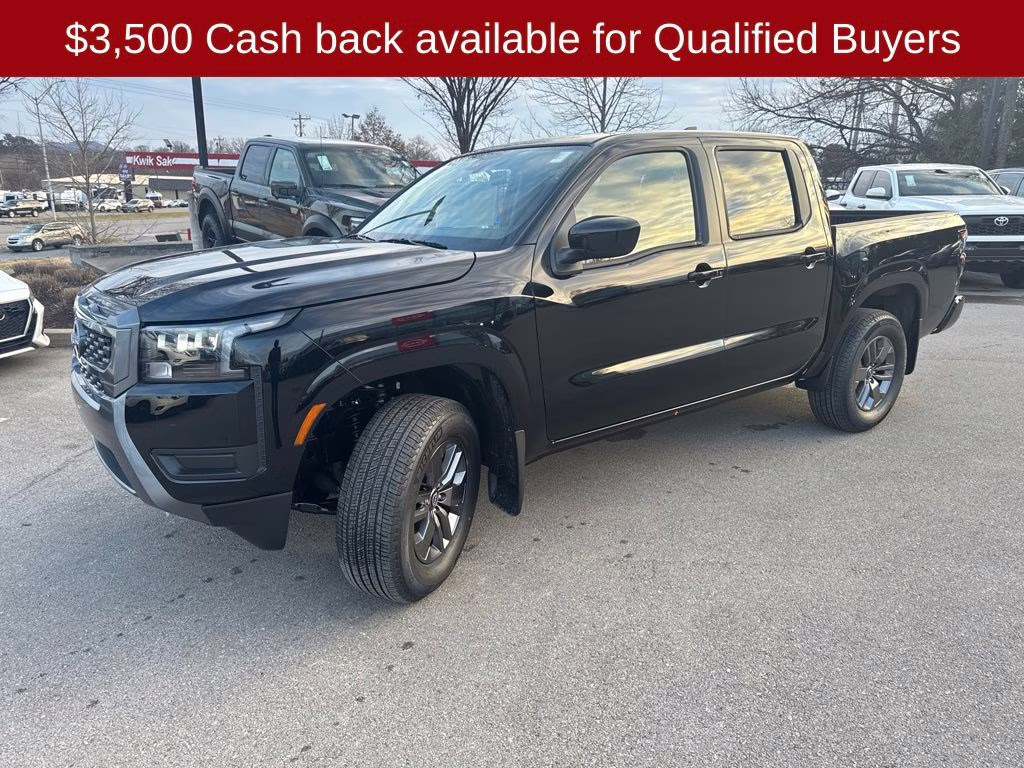 2026 Super Black Nissan Frontier SV 4X4 Truck