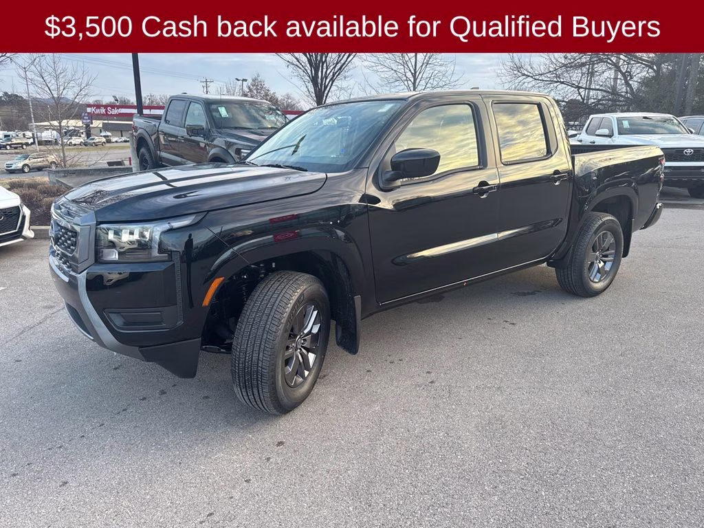 2026 Super Black Nissan Frontier SV 4X4 Truck