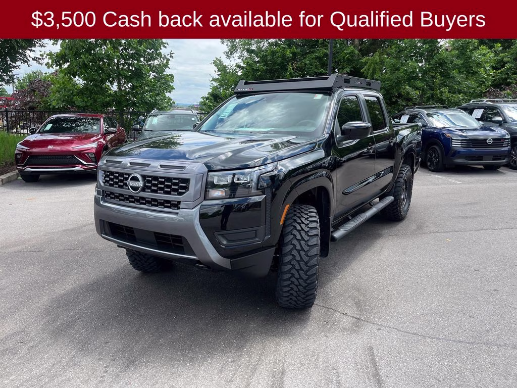 2026 Super Black Nissan Frontier SV 4X4 Truck