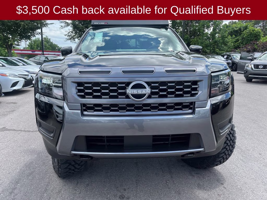 2026 Super Black Nissan Frontier SV 4X4 Truck