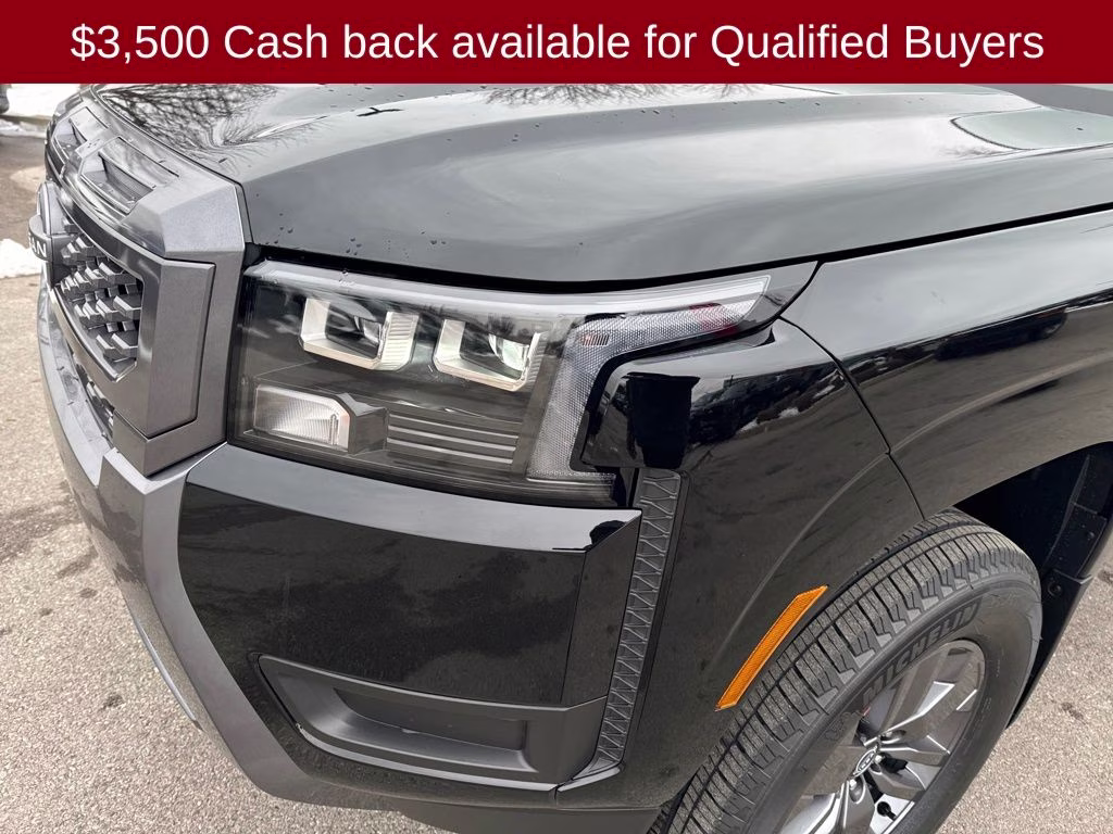 2026 Super Black Nissan Frontier SV 4X4 Truck