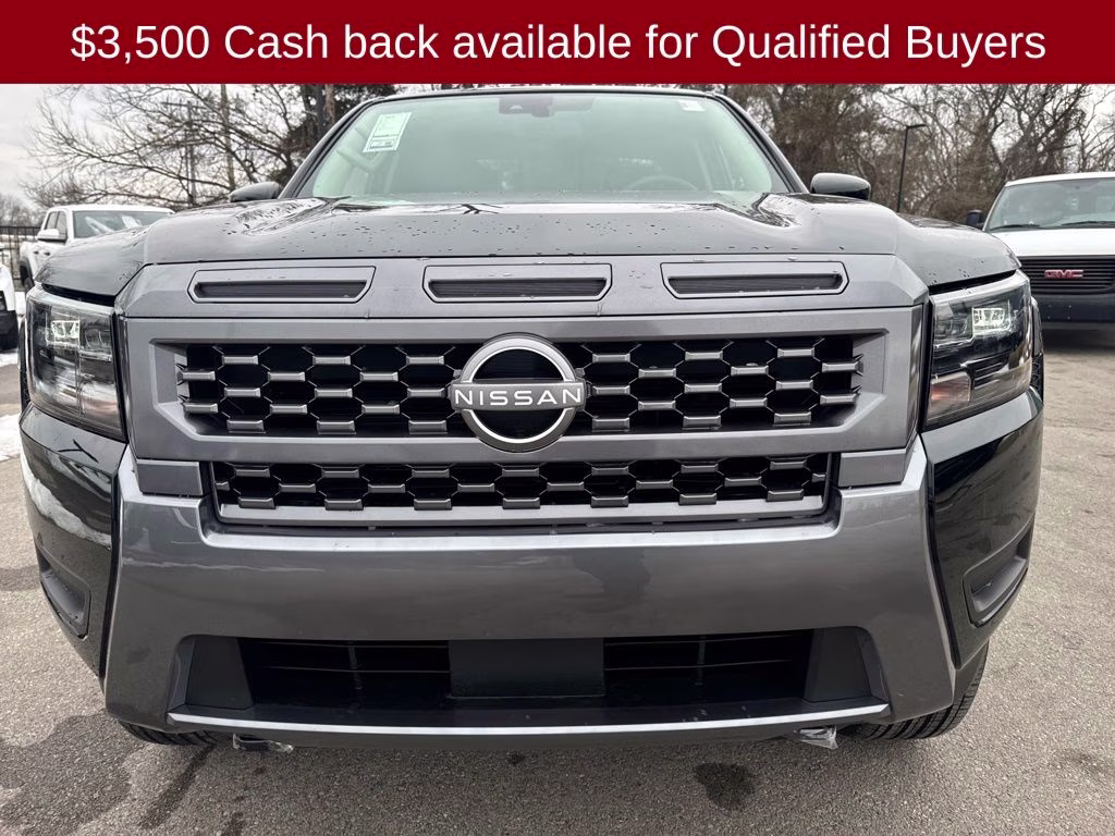 2026 Super Black Nissan Frontier SV 4X4 Truck