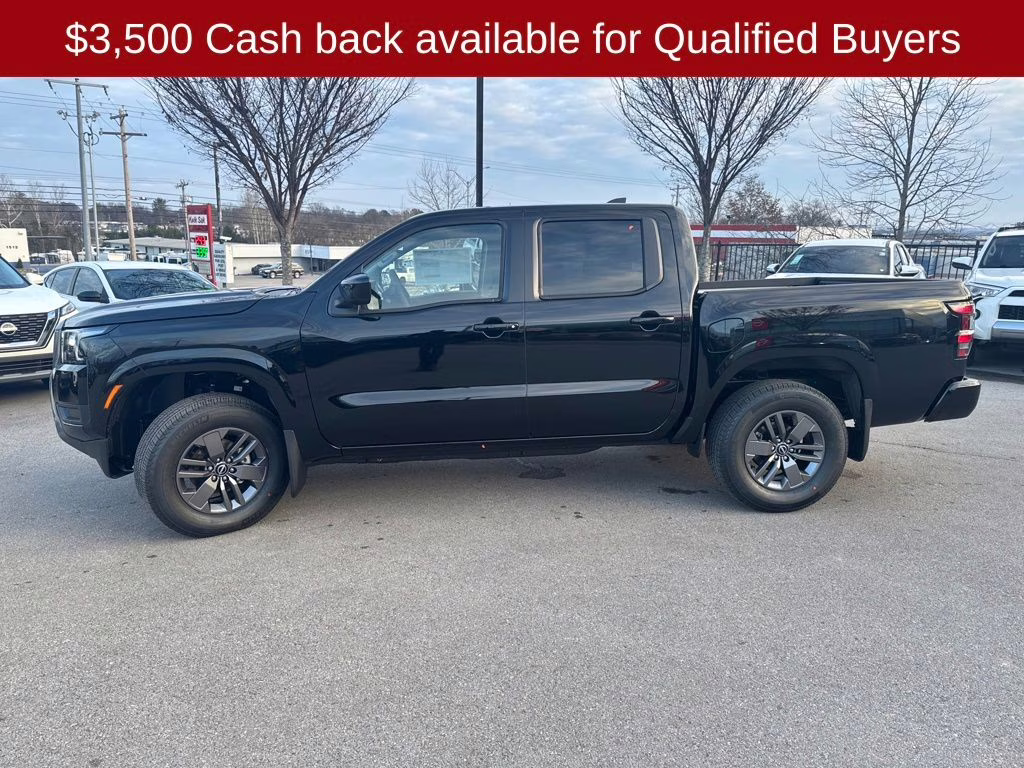 2026 Super Black Nissan Frontier SV 4X4 Truck