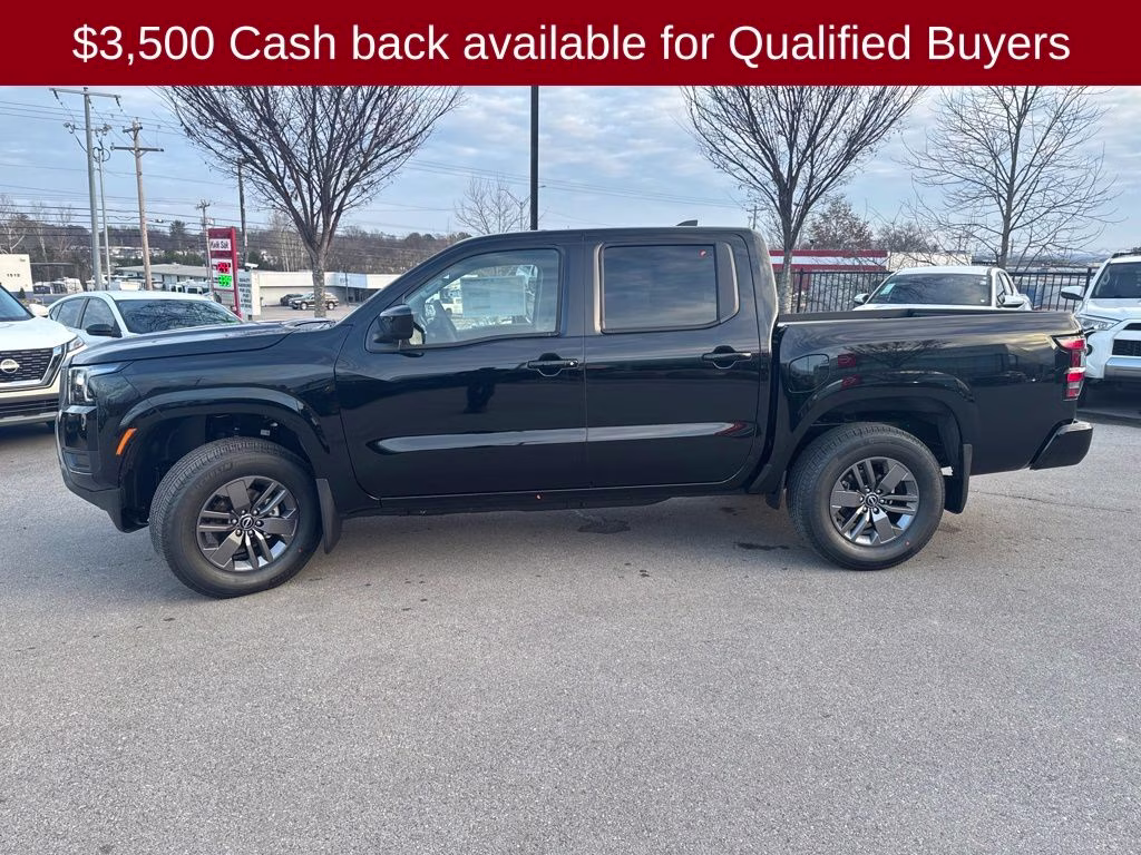 2026 Super Black Nissan Frontier SV 4X4 Truck