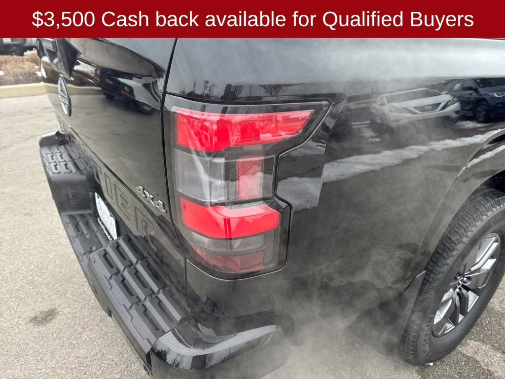 2026 Super Black Nissan Frontier SV 4X4 Truck