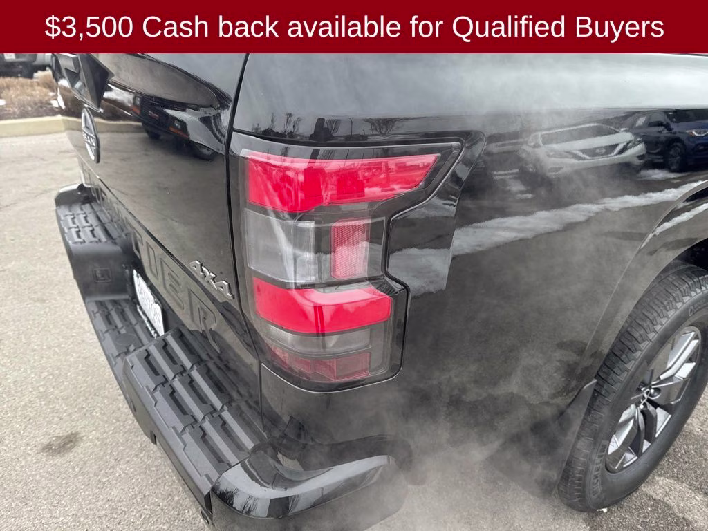 2026 Super Black Nissan Frontier SV 4X4 Truck