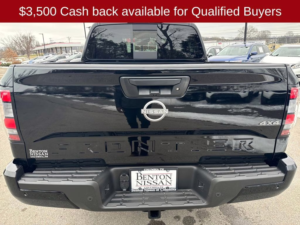 2026 Super Black Nissan Frontier SV 4X4 Truck