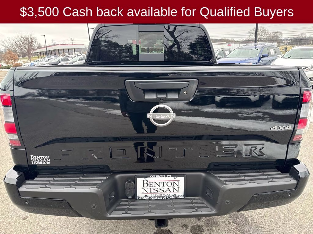2026 Super Black Nissan Frontier SV 4X4 Truck