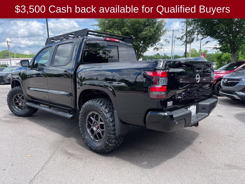 2026 Super Black Nissan Frontier SV 4X4 Truck