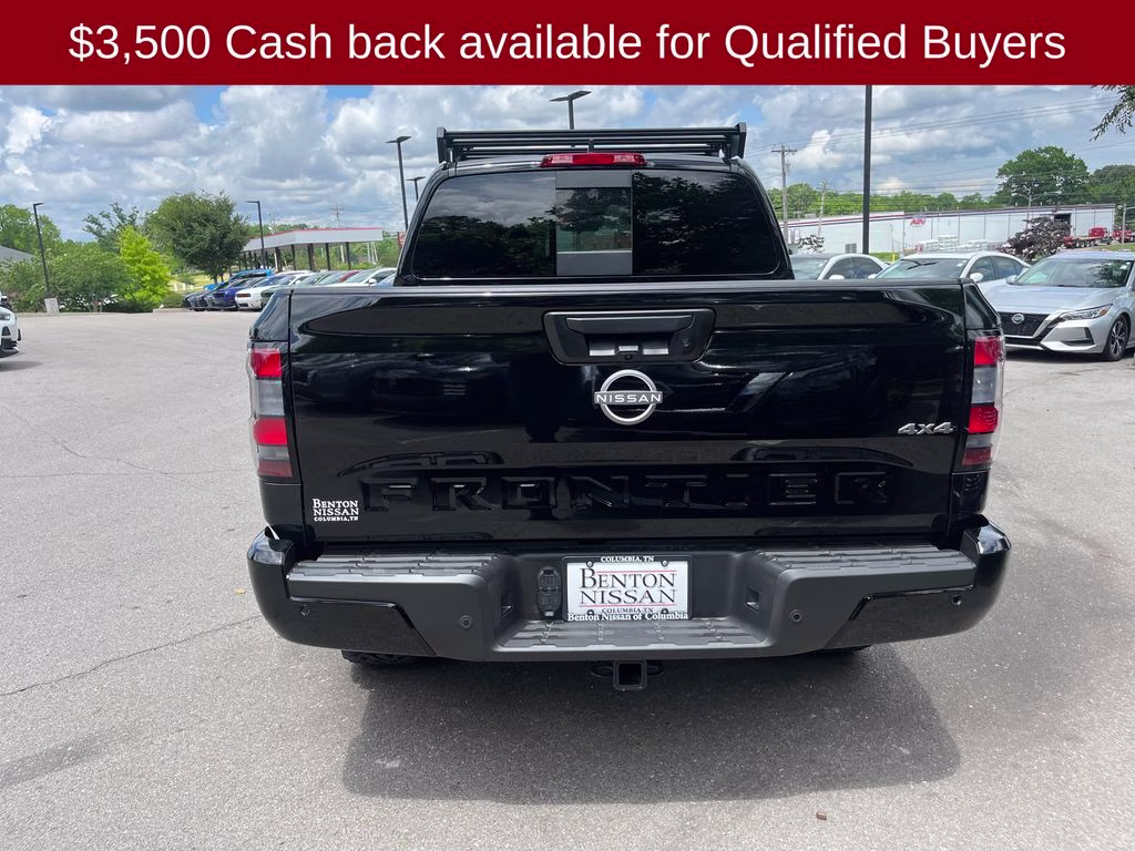 2026 Super Black Nissan Frontier SV 4X4 Truck