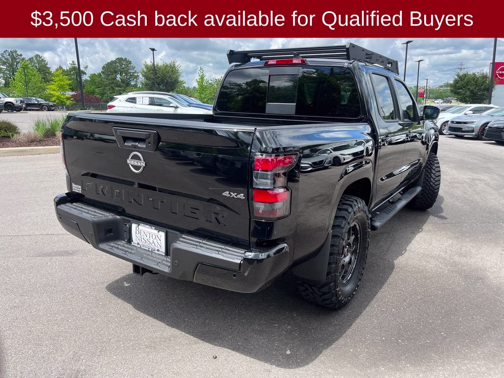 2026 Super Black Nissan Frontier SV 4X4 Truck