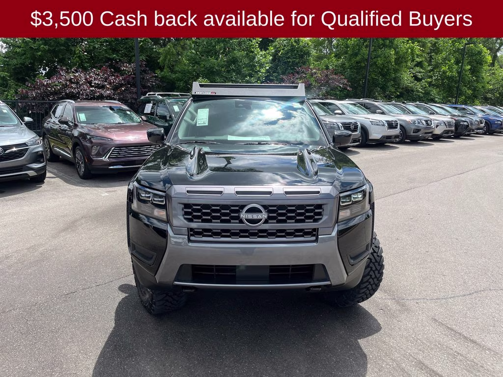 2026 Super Black Nissan Frontier SV 4X4 Truck