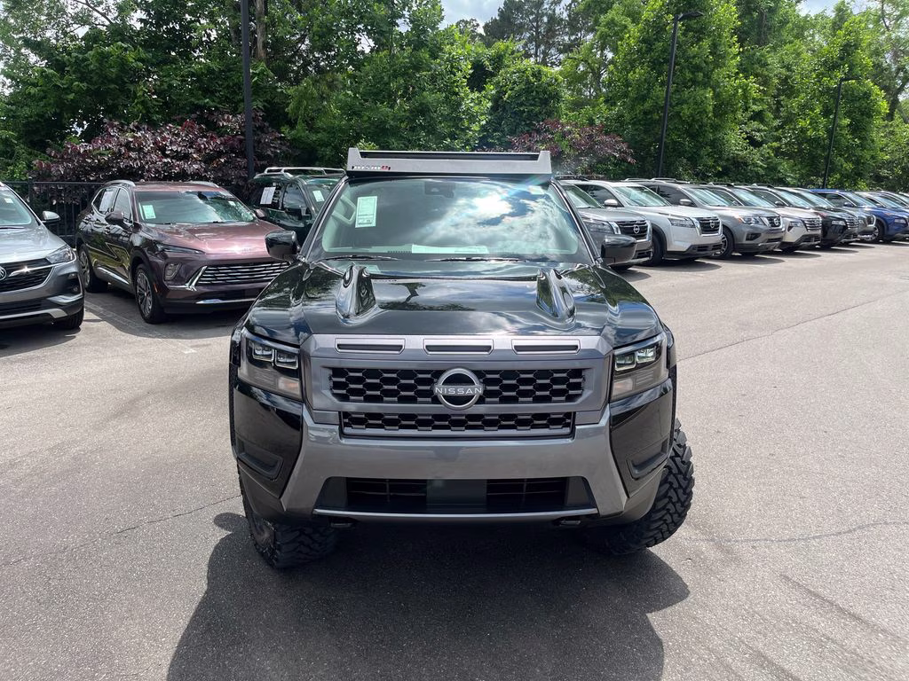 2026 Super Black Nissan Frontier SV 4X4 Truck