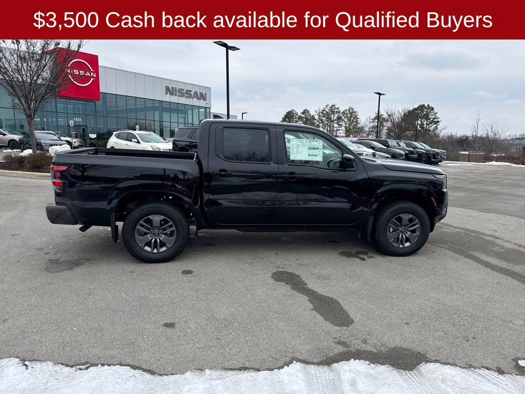 2026 Super Black Nissan Frontier SV 4X4 Truck
