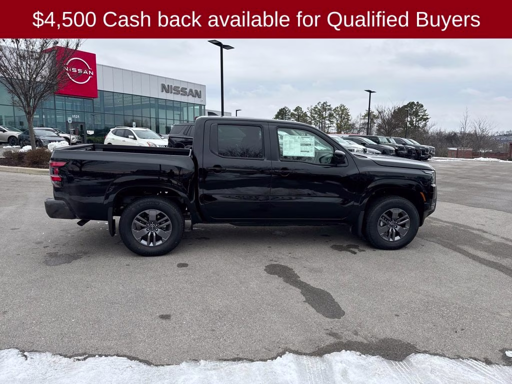 2026 Super Black Nissan Frontier SV 4X4 Truck