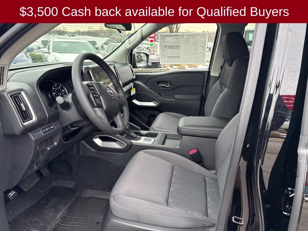2026 Super Black Nissan Frontier SV 4X4 Truck