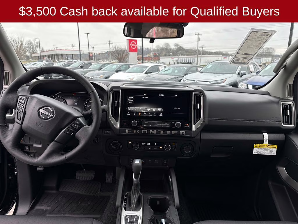 2026 Super Black Nissan Frontier SV 4X4 Truck