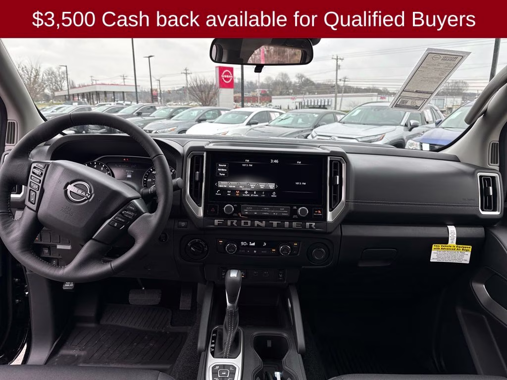 2026 Super Black Nissan Frontier SV 4X4 Truck