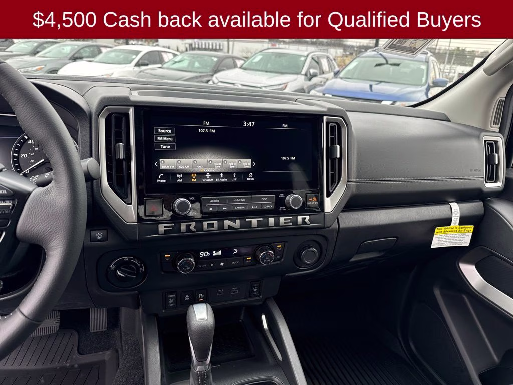 2026 Super Black Nissan Frontier SV 4X4 Truck