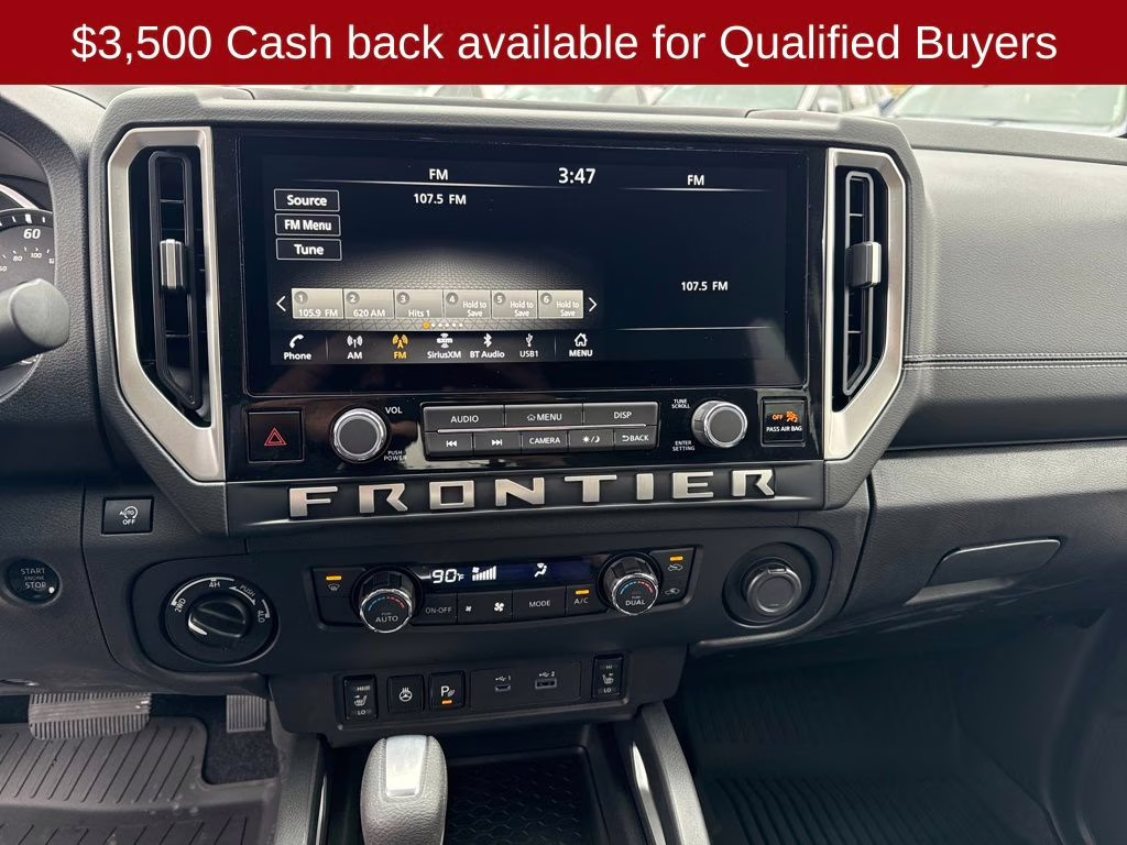 2026 Super Black Nissan Frontier SV 4X4 Truck