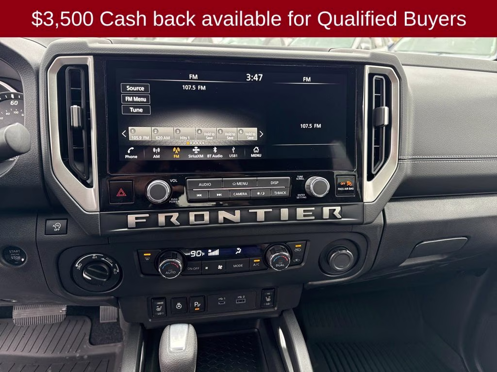 2026 Super Black Nissan Frontier SV 4X4 Truck