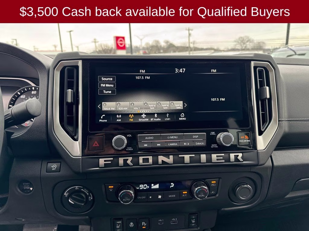 2026 Super Black Nissan Frontier SV 4X4 Truck