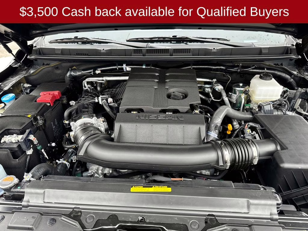 2026 Super Black Nissan Frontier SV 4X4 Truck