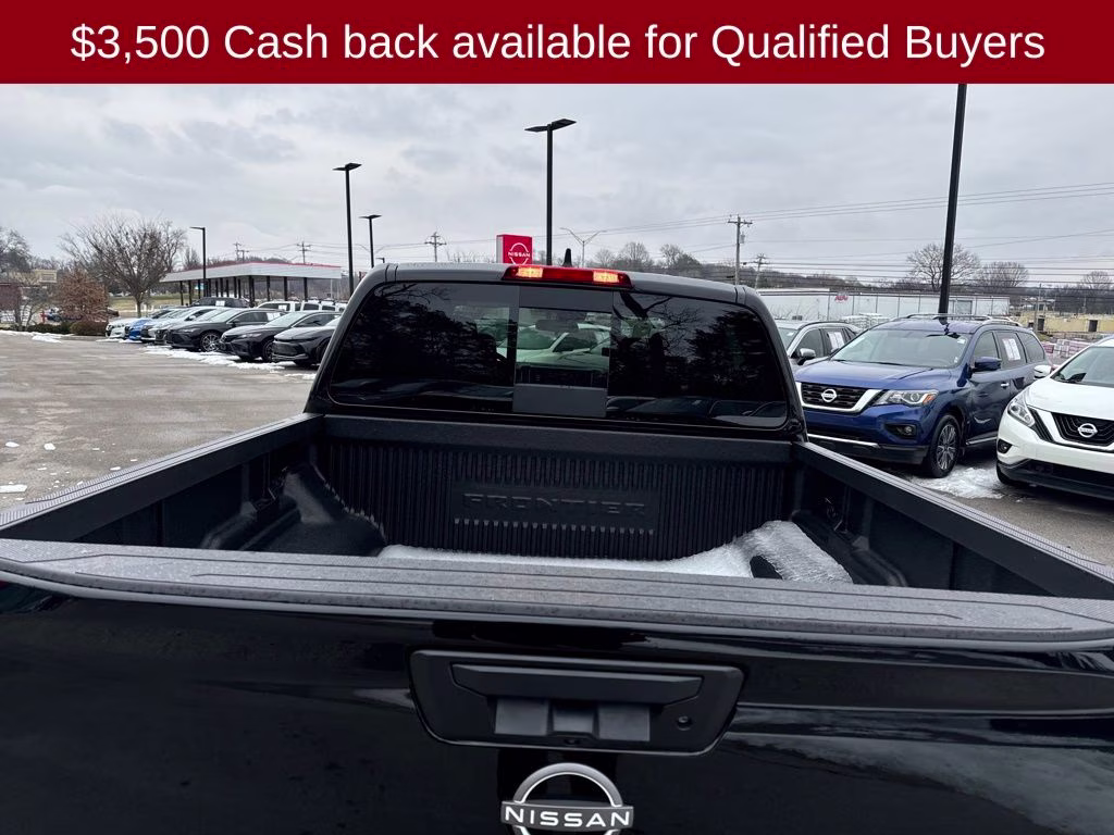 2026 Super Black Nissan Frontier SV 4X4 Truck