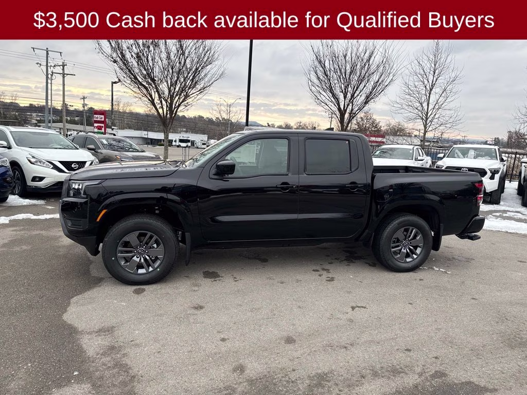 2026 Super Black Nissan Frontier SV 4X4 Truck