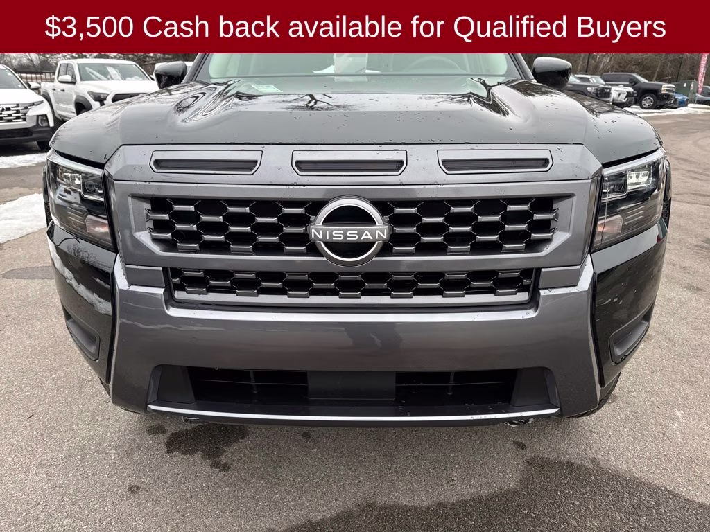 2026 Super Black Nissan Frontier SV 4X4 Truck