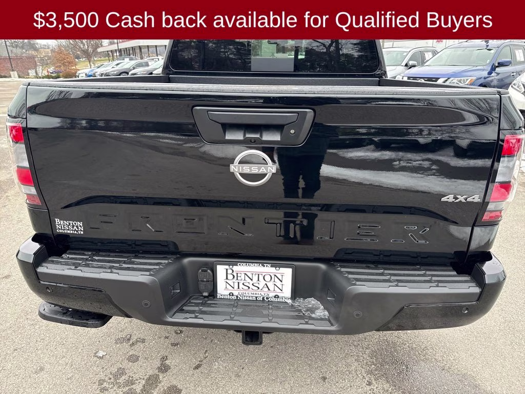 2026 Super Black Nissan Frontier SV 4X4 Truck