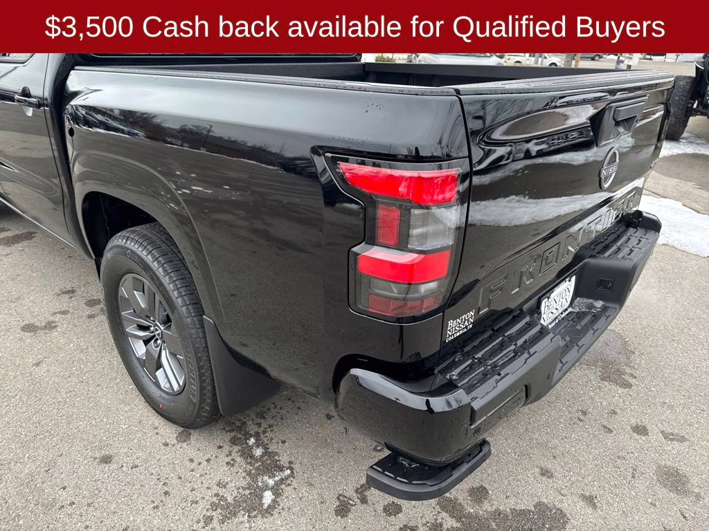 2026 Super Black Nissan Frontier SV 4X4 Truck