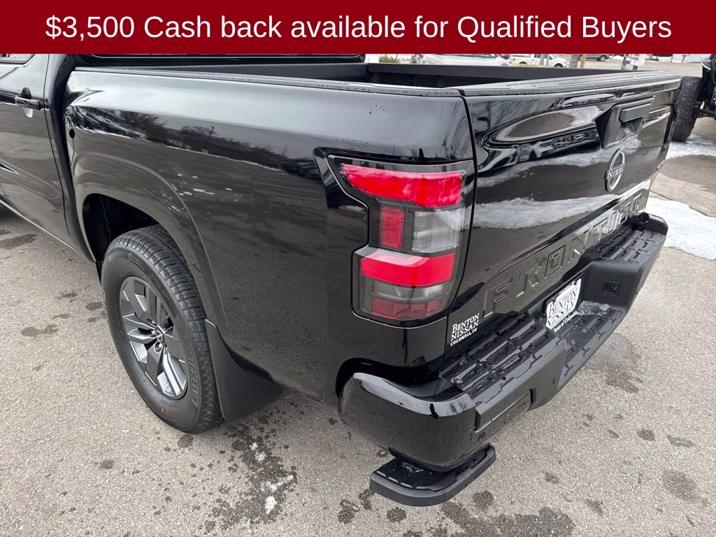 2026 Super Black Nissan Frontier SV 4X4 Truck
