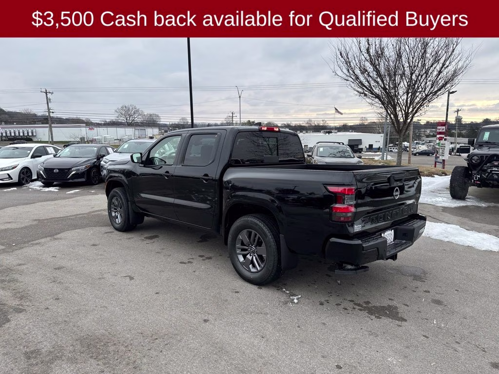 2026 Super Black Nissan Frontier SV 4X4 Truck